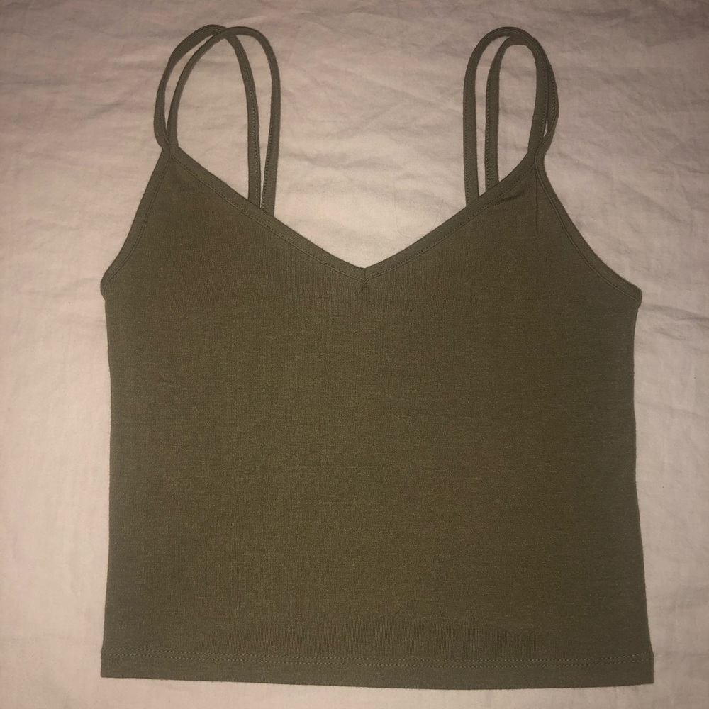 Forever 21 Green crop top